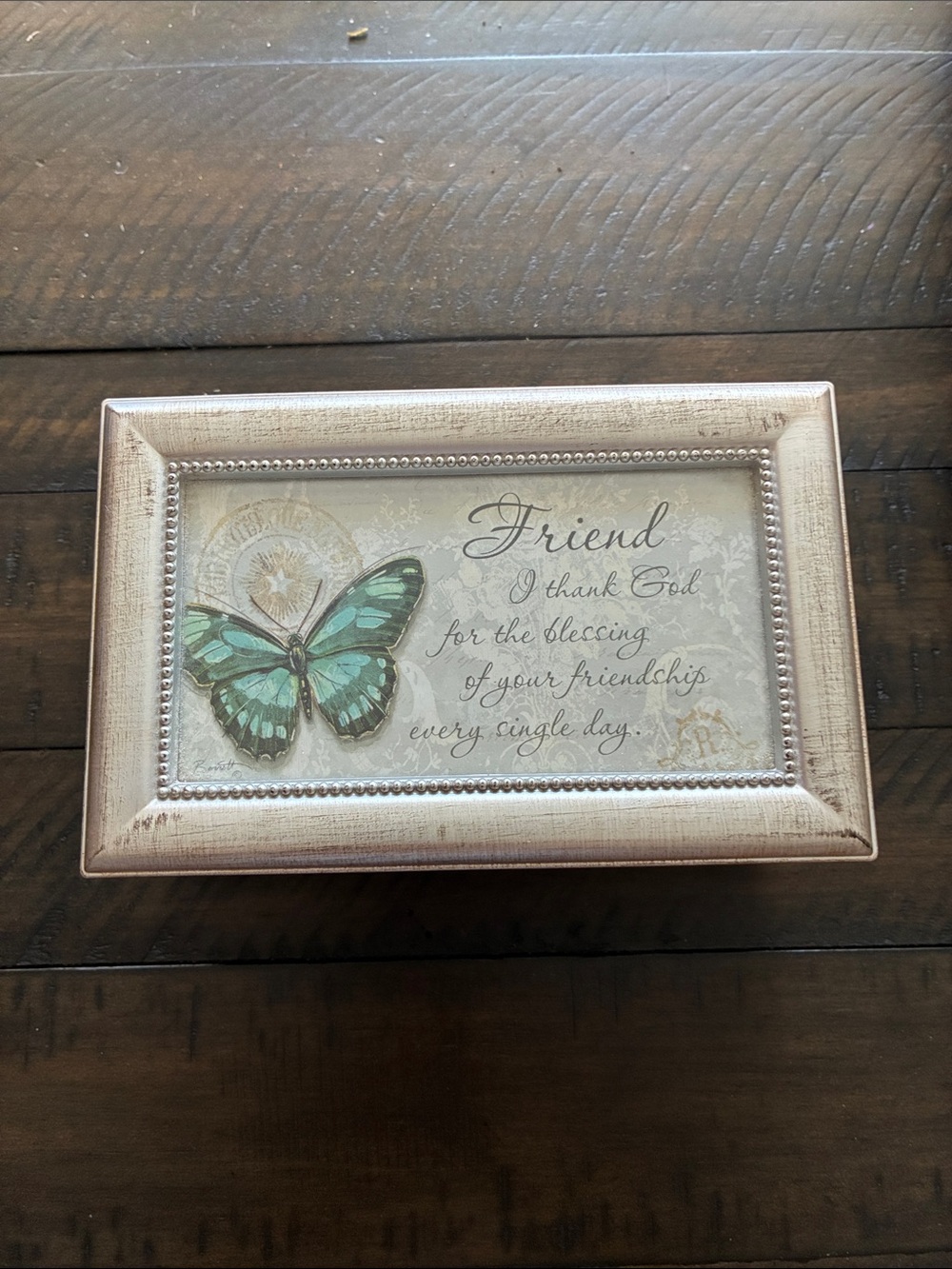 Friend Butterfly Decorative Music Box